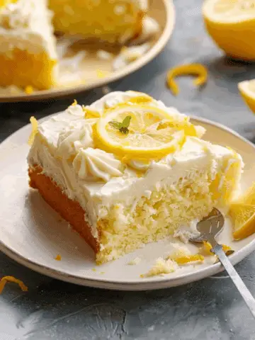 Lemon Sheet Cake