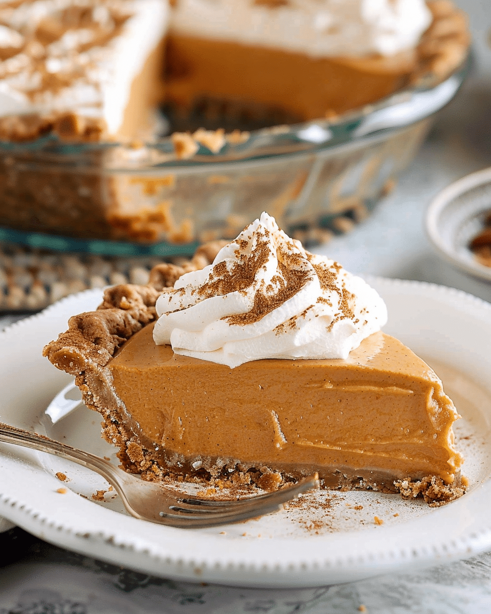No-Bake Pumpkin Pie