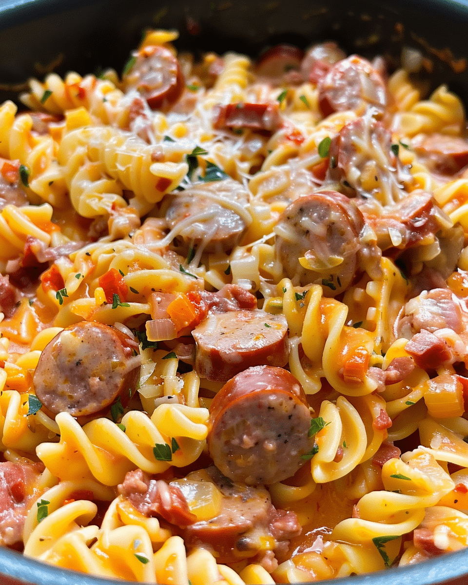 One-Pot Smoked Sausage Pasta