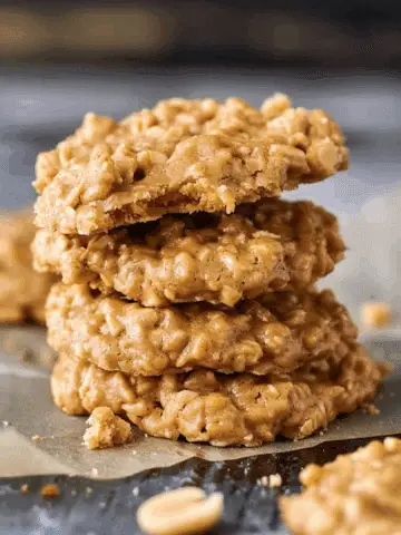 Peanut Butter No-Bake Cookies