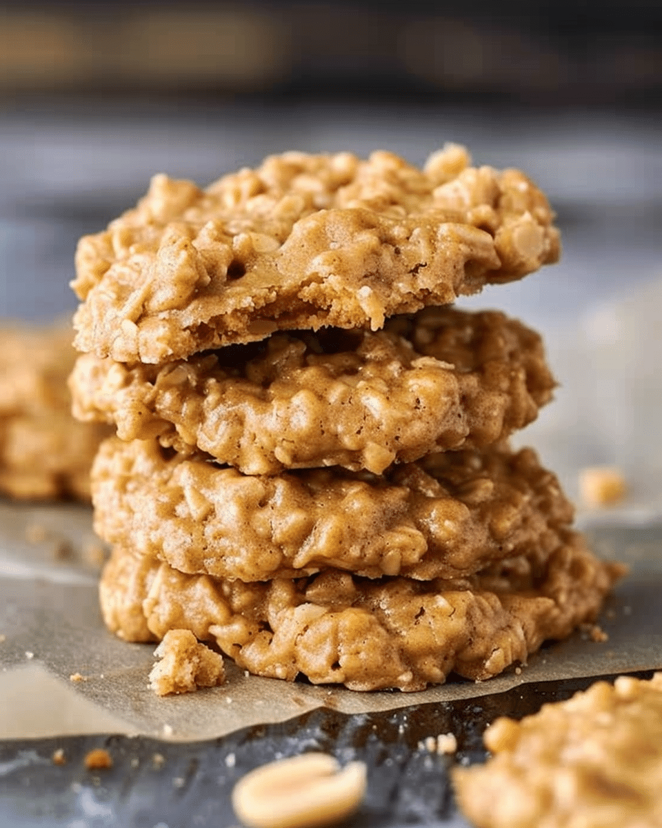 Peanut Butter No-Bake Cookies