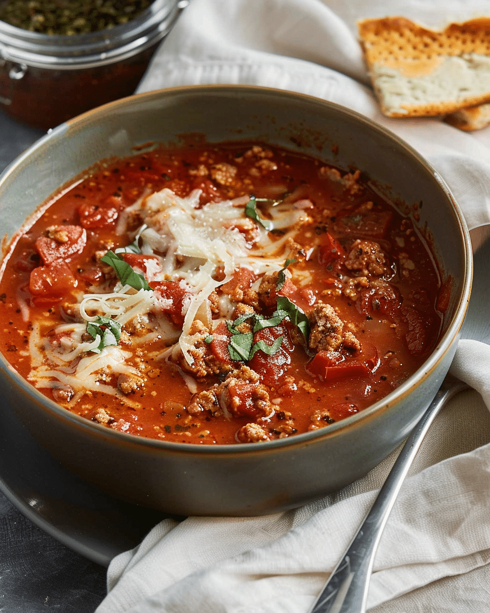 Pizza Soup