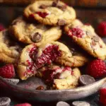Raspberry Chocolate Chip Cookies