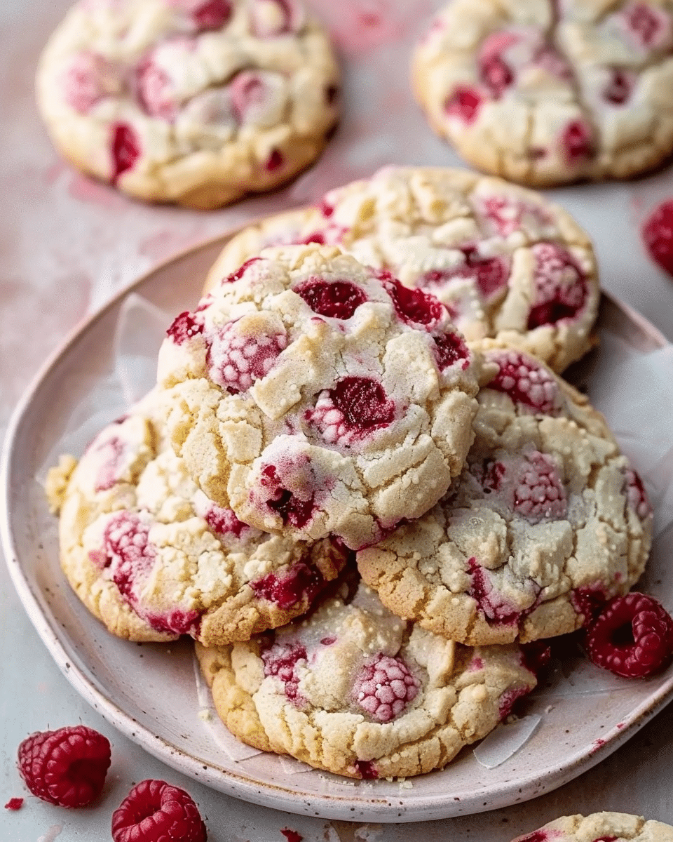 Raspberry Cookies