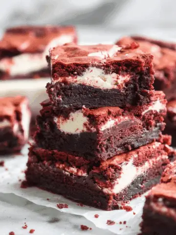 Red Velvet Brownies
