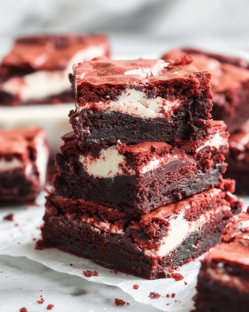 Red Velvet Brownies