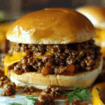 Steakhouse Burger Sloppy Joes