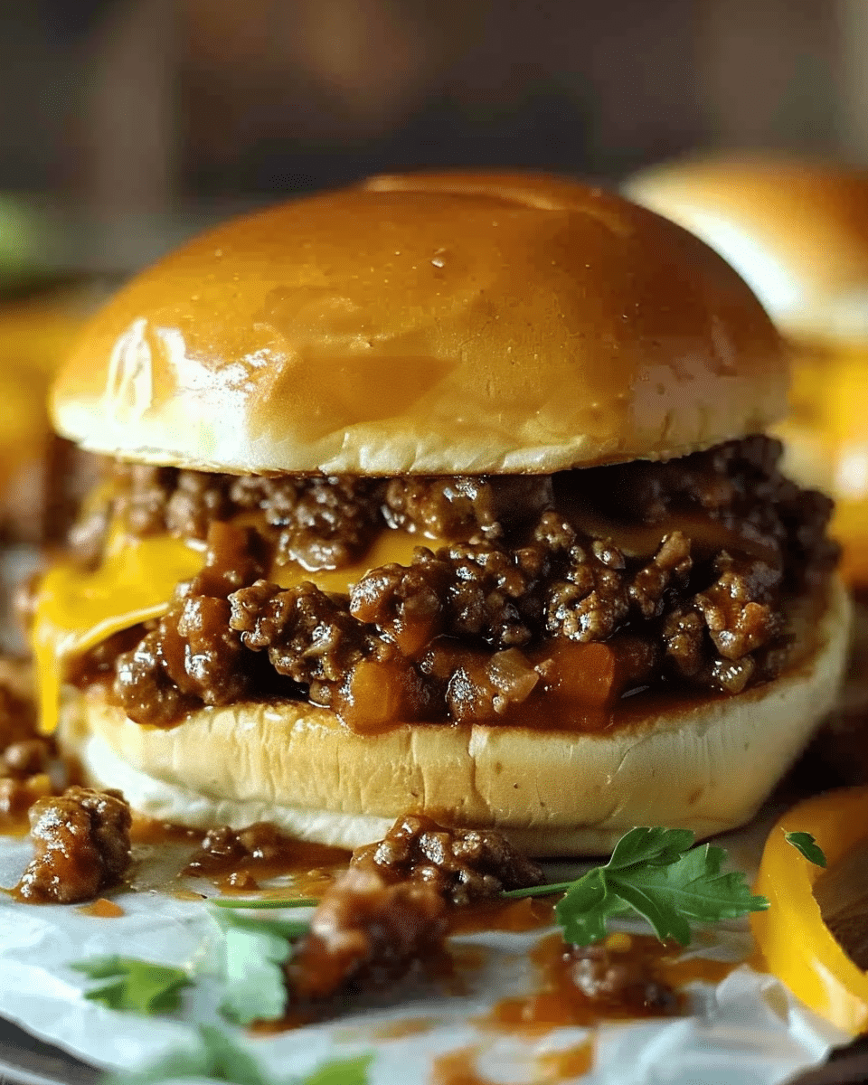 Steakhouse Burger Sloppy Joes