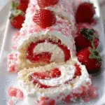 Strawberry Shortcake Cheesecake Rolls