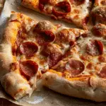 Stuffed Crust Pepperoni Pizza