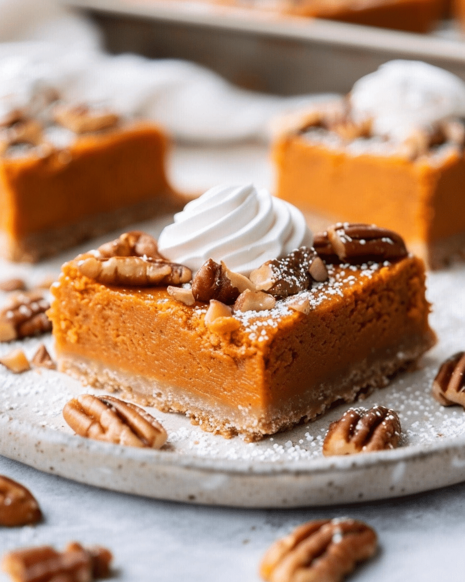 Sweet Potato Pie Bars