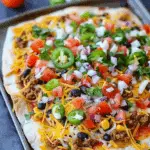 Taco Pizza Appetizer