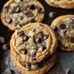 Thin & Chewy Chocolate Chip Cookies