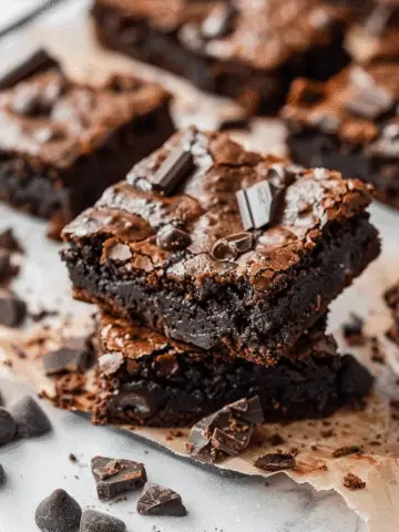 Triple Chocolate Brownies