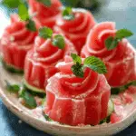 Watermelon Twirl Bites