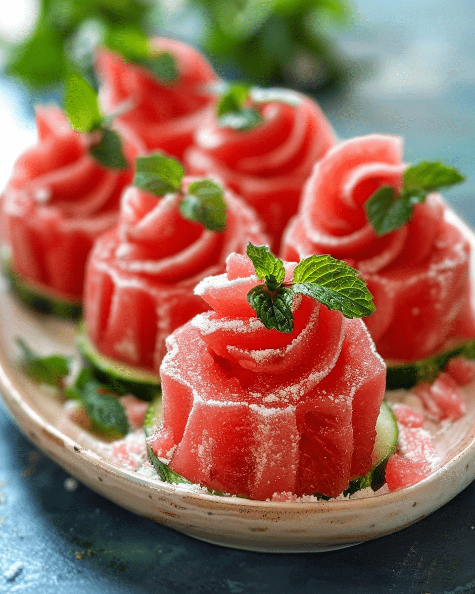 Watermelon Twirl Bites