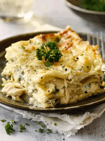 White Chicken Lasagna
