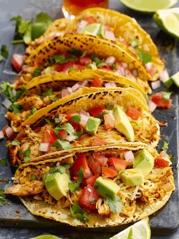 Baked Chicken Tacos