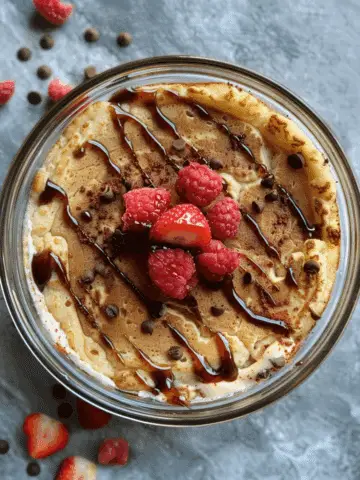 Baked Protein Pancake Bowls