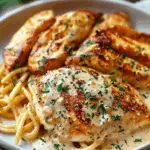 Chicken Fillet in Spicy Creamy Garlic Parmesan Sauce