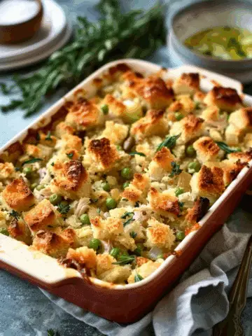 Chicken Stuffing Bake