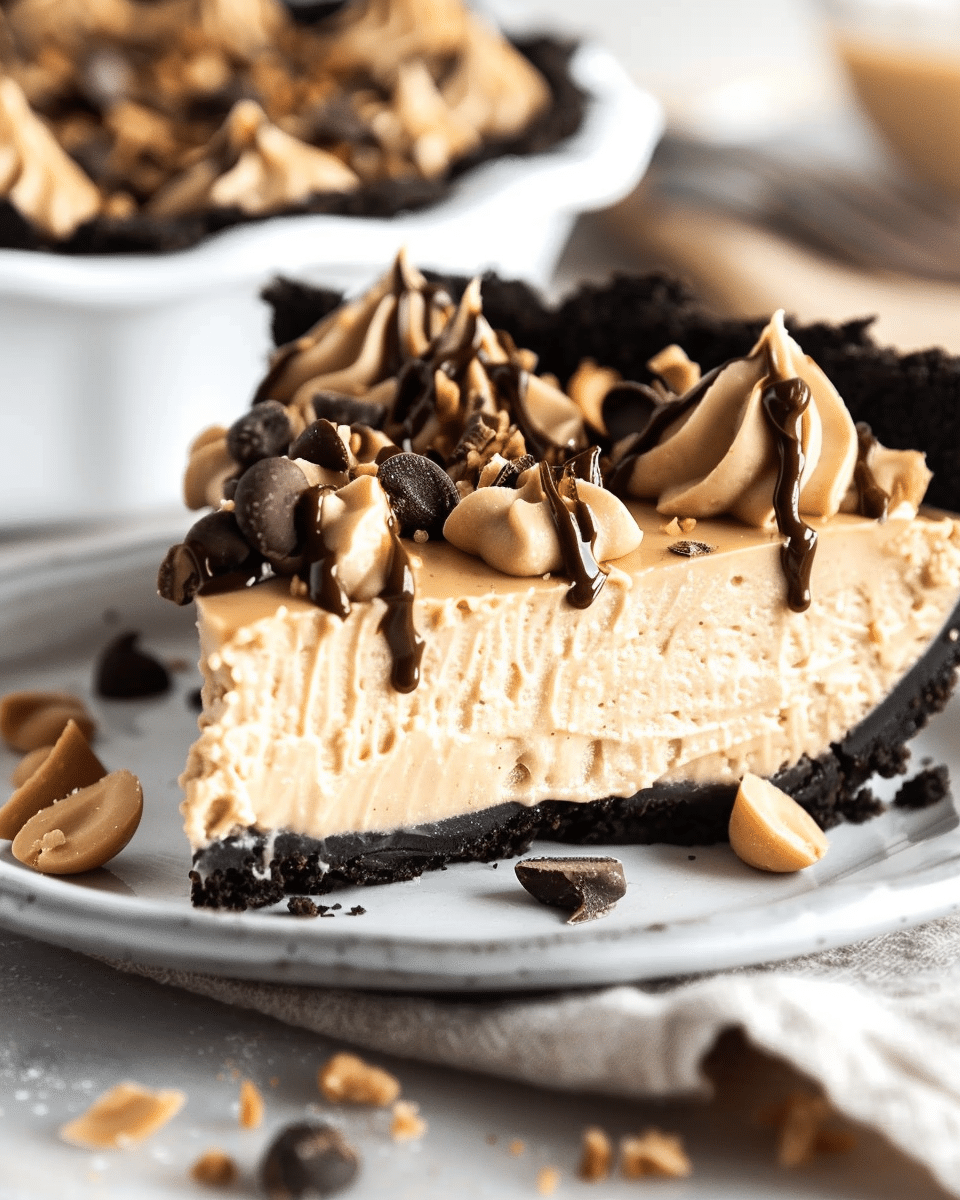 Chocolate Peanut Butter Pie
