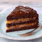 Chocolate Apricot Viennese Torte