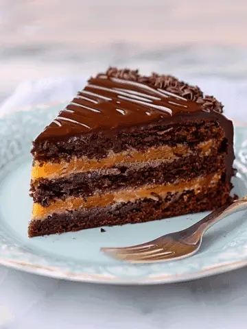 Chocolate Apricot Viennese Torte