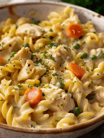 Creamy Chicken Pot Pie Pasta
