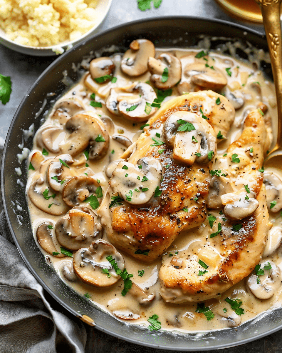 Creamy Mushroom Chicken