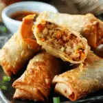 Crispy Baked Vegetable Egg Rolls