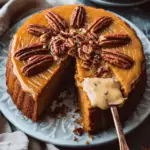 Flourless Maple Pecan Pumpkin Yogurt Cake