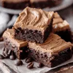 Frosted Coffee Brownies