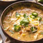Green Chile Chicken Enchilada Soup