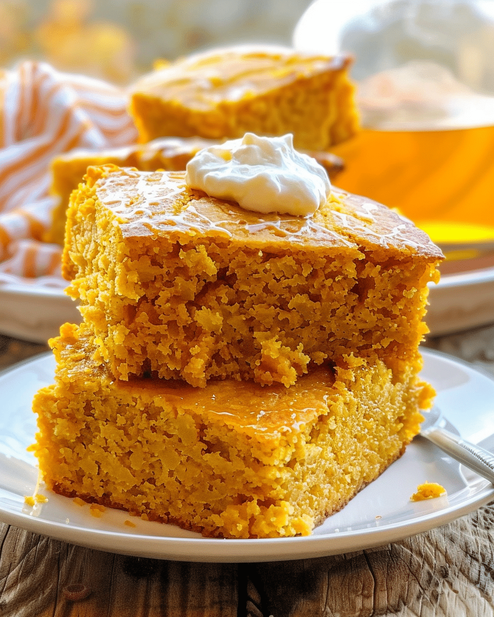 Homemade Sweet Potato Cornbread