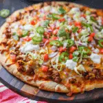 Homemade Taco Pizza