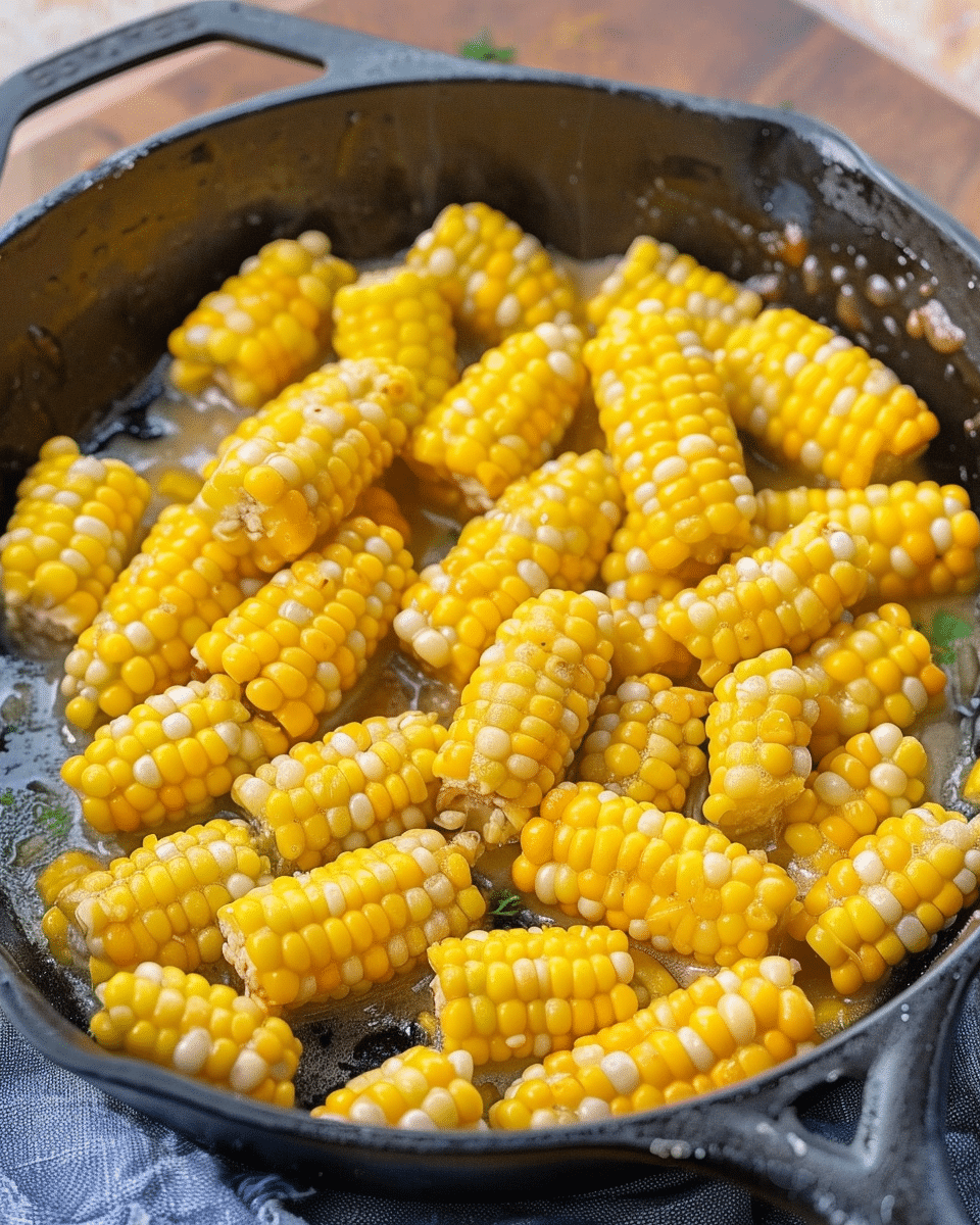 Honey Butter Skillet Corn