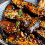 Irresistible Sticky Garlic Eggplant