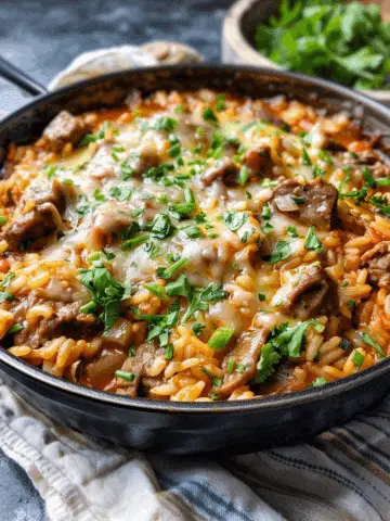 Italian Beef and Rice