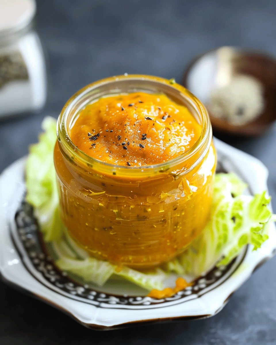 Japanese Carrot Ginger Dressing (Restaurant-Style)