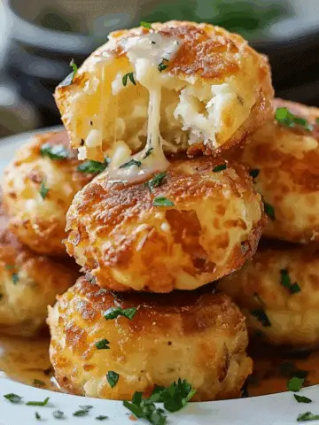 Mashed Potato Cheese Puffs