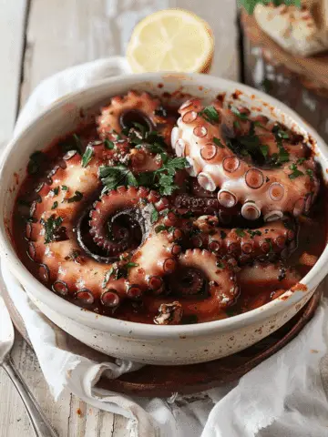 Polpo alla Luciana (Luciana-Style Octopus)
