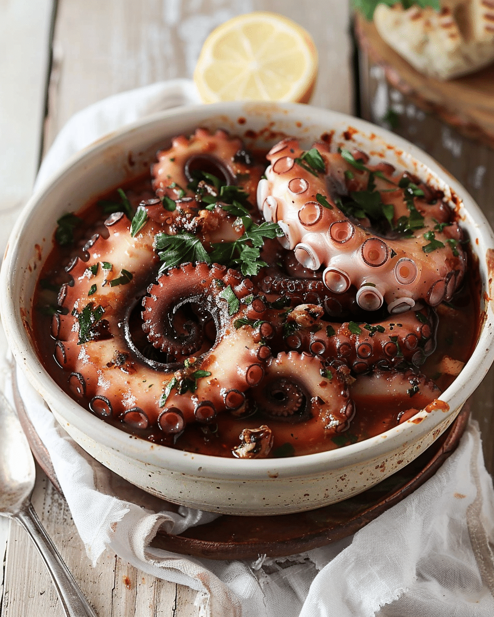 Polpo alla Luciana (Luciana-Style Octopus)