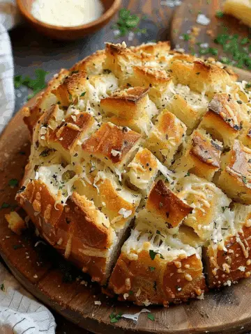 Pull Apart Garlic Bread