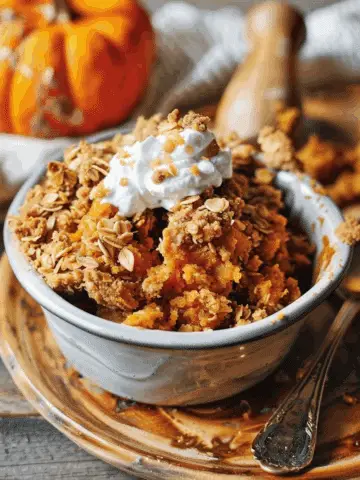 Pumpkin Crisp