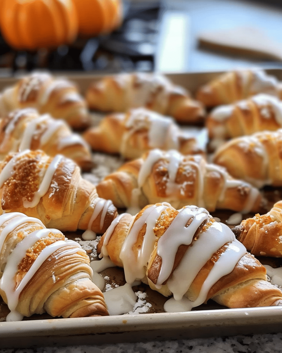 Pumpkin Pie Crescents
