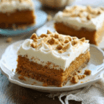 Pumpkin Spice Bars with Cream Cheese Frosting