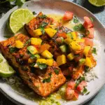 Salmon with Mango Salsa