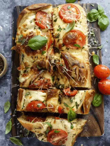 Savory Caprese Bread