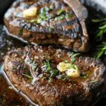 Simple Garlic Butter Pan-Seared Steak